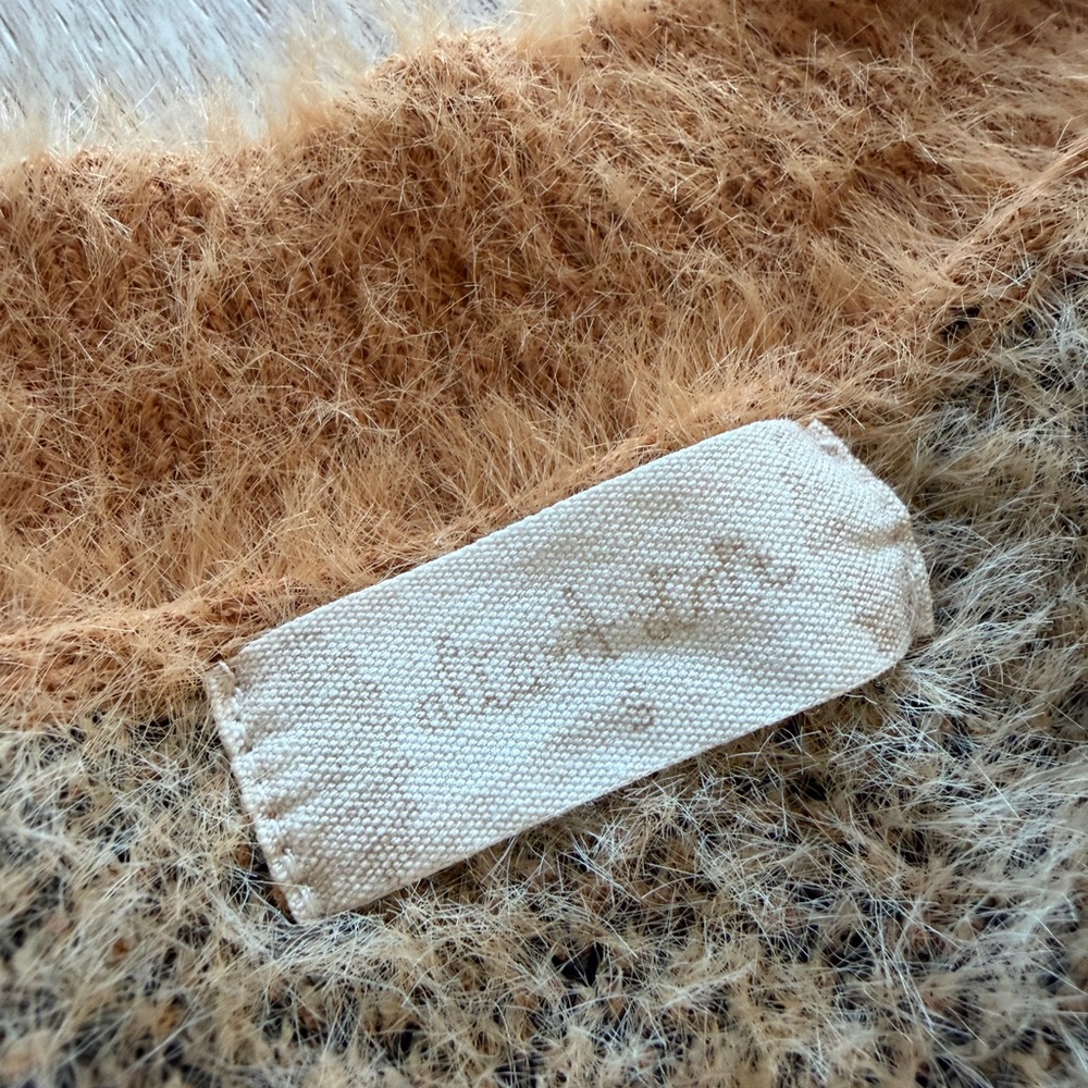 Altar'd State | Fuzzy Cropped Cardigan with Swirl Pattern - Picture 2 of 5